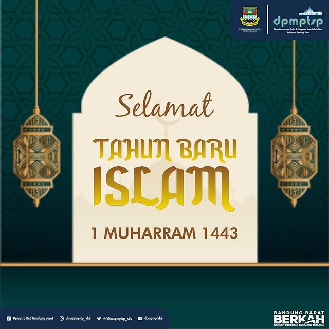 >Selamat Tahun Baru Islam 1 Muharram 1443